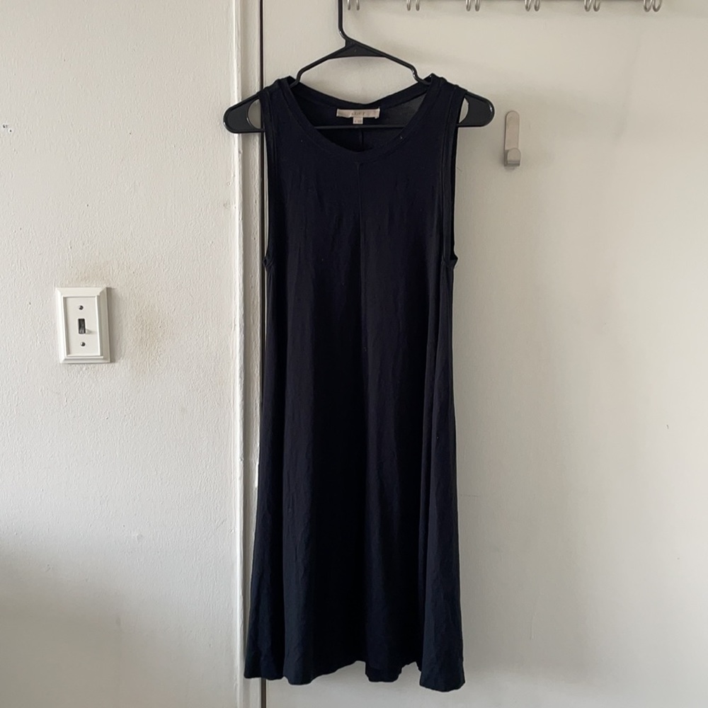 Loft black shift dress